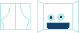 Illustration of two windows