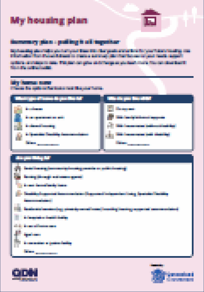 My Housing plan cover