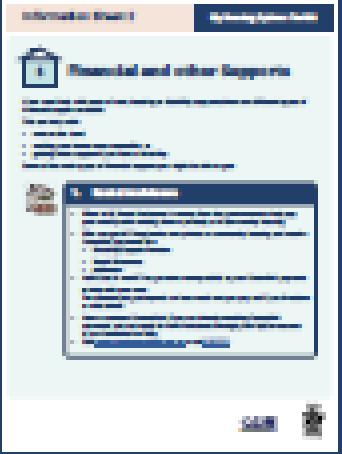 Information sheet 1 cover